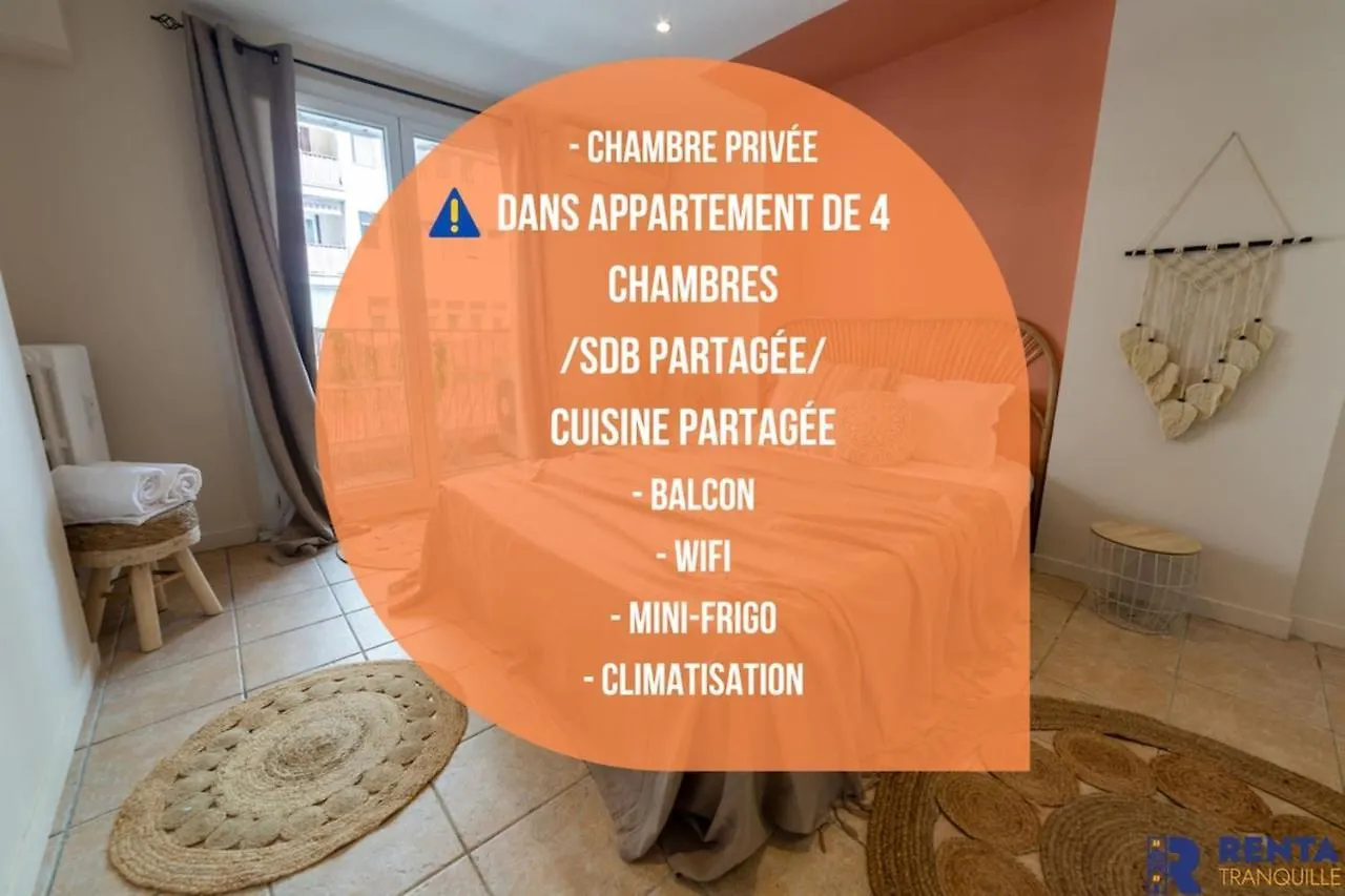 Chambre 1 Rene Cassinbalcon Wifi Mini-Frigo Tv location
